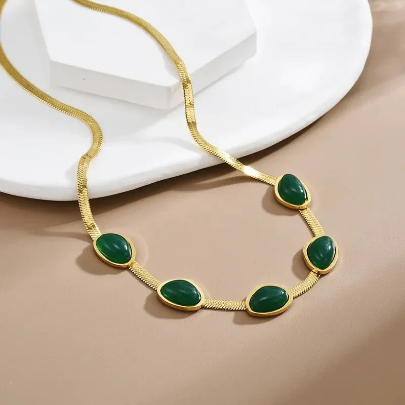 Conjunto de 3 Peças EmeraldJewelry™ para Sorte e Bem-Estar